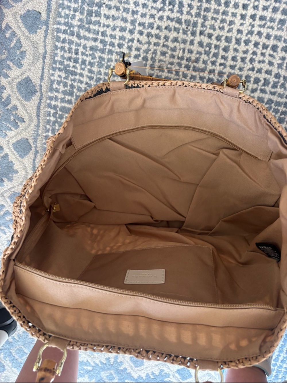 Woven Tote Bag - Picture 3 of 4